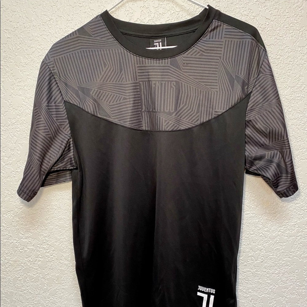 Juventus Liquefied Black Game Day Jersey Men’s Size Medium JUVE Soccer Football